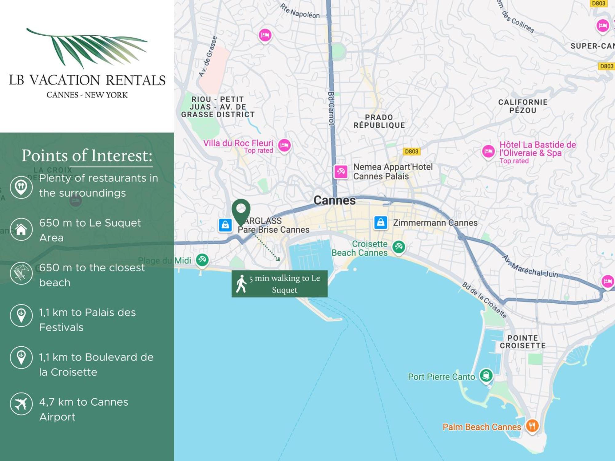 Lb Vacation Rentals I Cute Affordable 1-Br Minutes From Cannes Center Kültér fotó